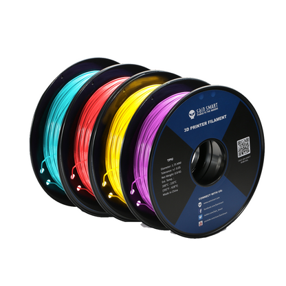 SainSmart - Neon Color TPU Filament Bundle Kit - Cyberpunk Series (1.75mm, 0.8kg x 5 Spools)