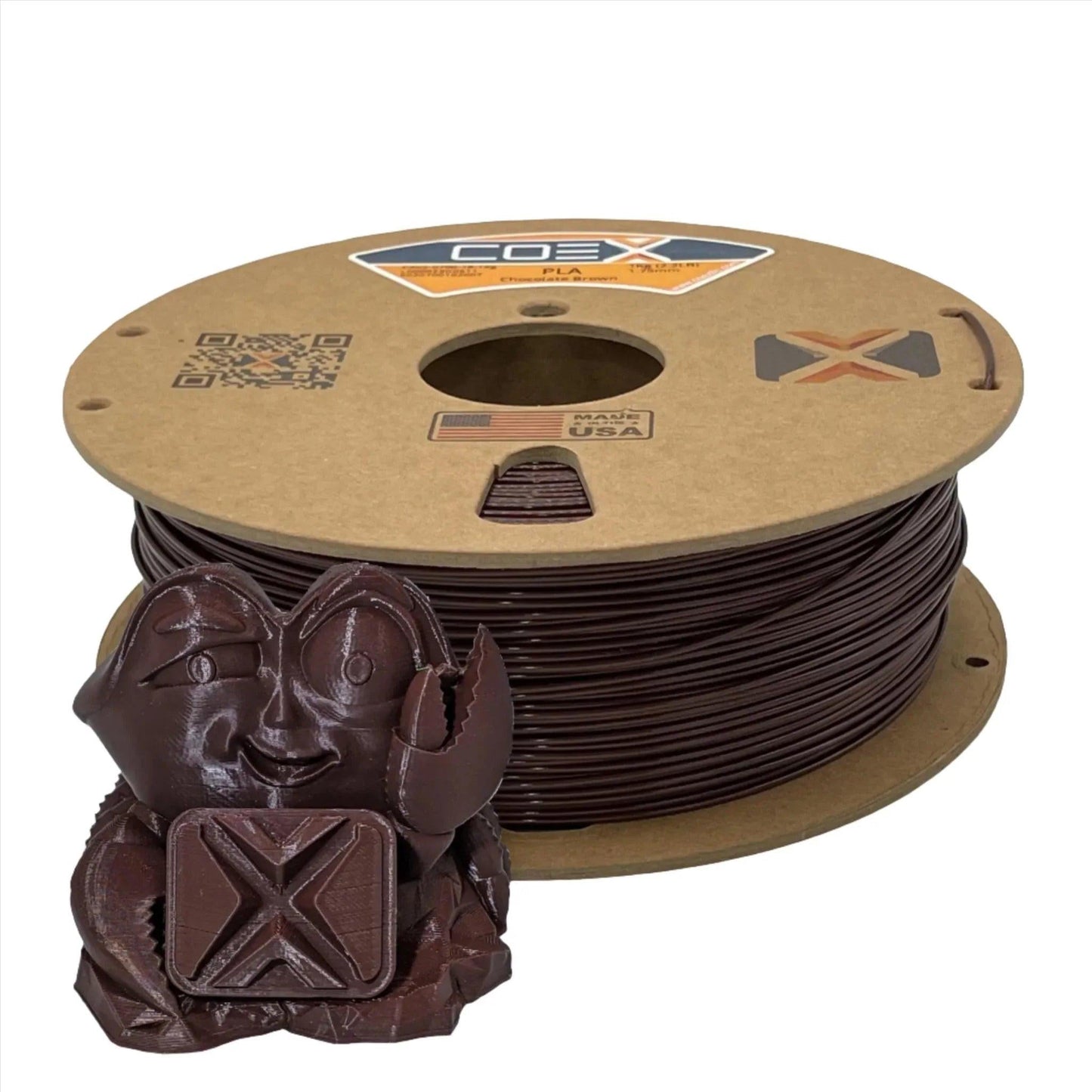 COEX 3D - Chocolate Brown PLA Filament