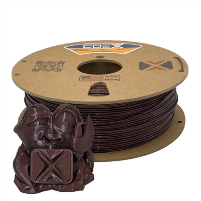 COEX 3D - Chocolate Brown PLA Filament