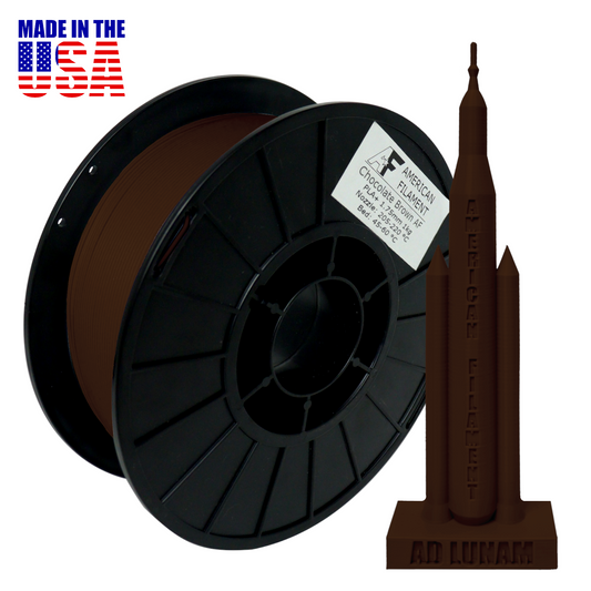 American FIlament | Chocolate Brown AF 1.75mm PLA+ Filament Made in the USA!