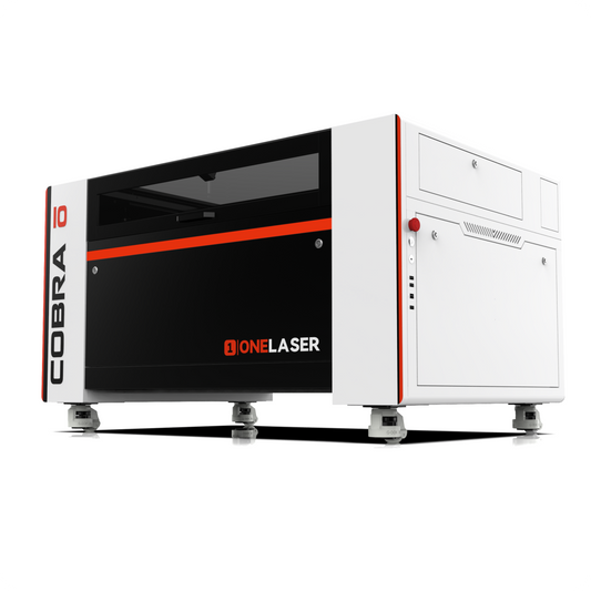 OneLaser Cobra™ 10 Workshop Essential 100W CO2 Glass Laser Engraver & Cutter