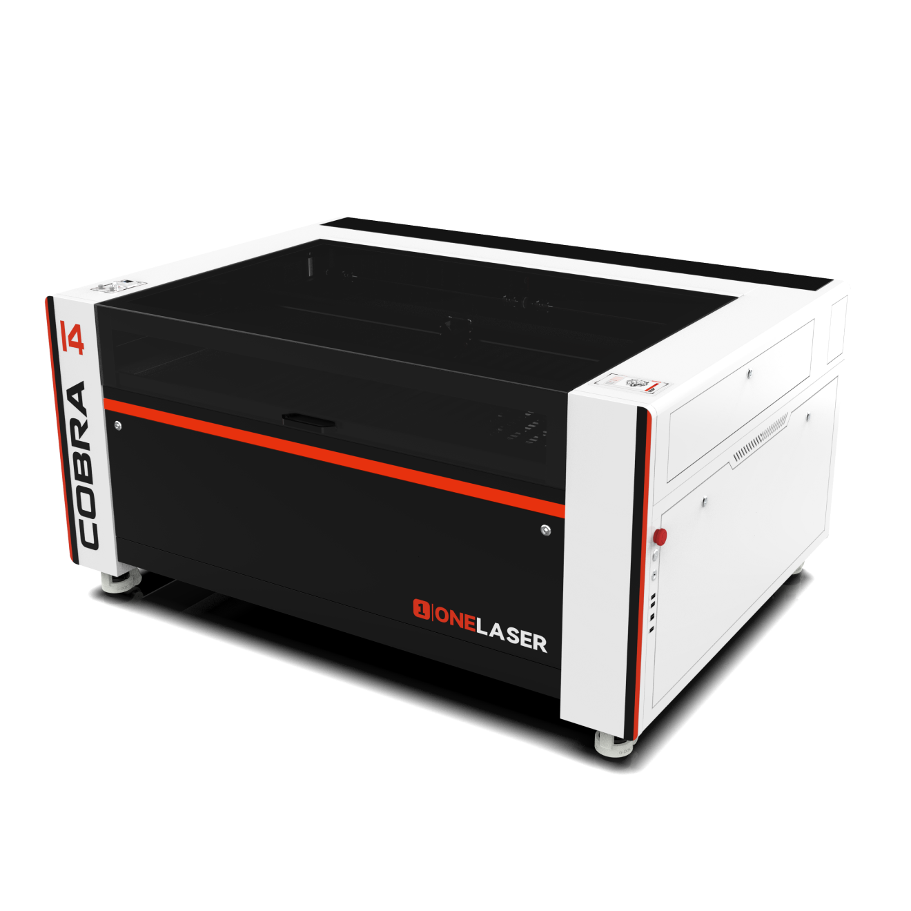 OneLaser Cobra™ 14 Workshop Essential 130W CO2 Glass Laser Engraver & Cutter