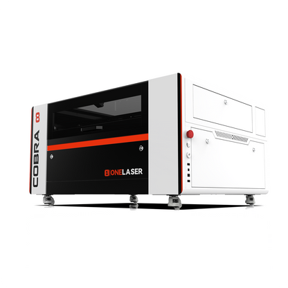 OneLaser Cobra™ 8 Workshop Essential 90W CO2 Glass Laser Engraver & Cutter
