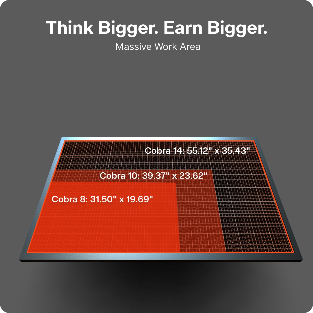 OneLaser Cobra™ 8 Workshop Essential 90W CO2 Glass Laser Engraver & Cutter