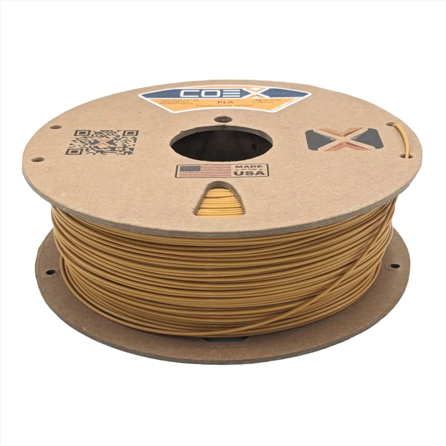 COEX 3D - Construction Yellow PLA Filament