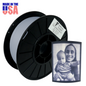 American Filament | Cool Lithophane Gray AF 1.75mm PLA Filament - created by Lithophane Maker!