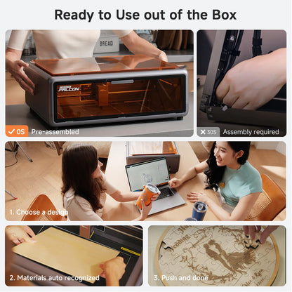 Creality - Falcon A1 10W Enclosed Laser Engraver Machine