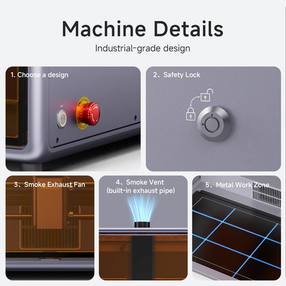 Creality - Falcon A1 10W Enclosed Laser Engraver Machine