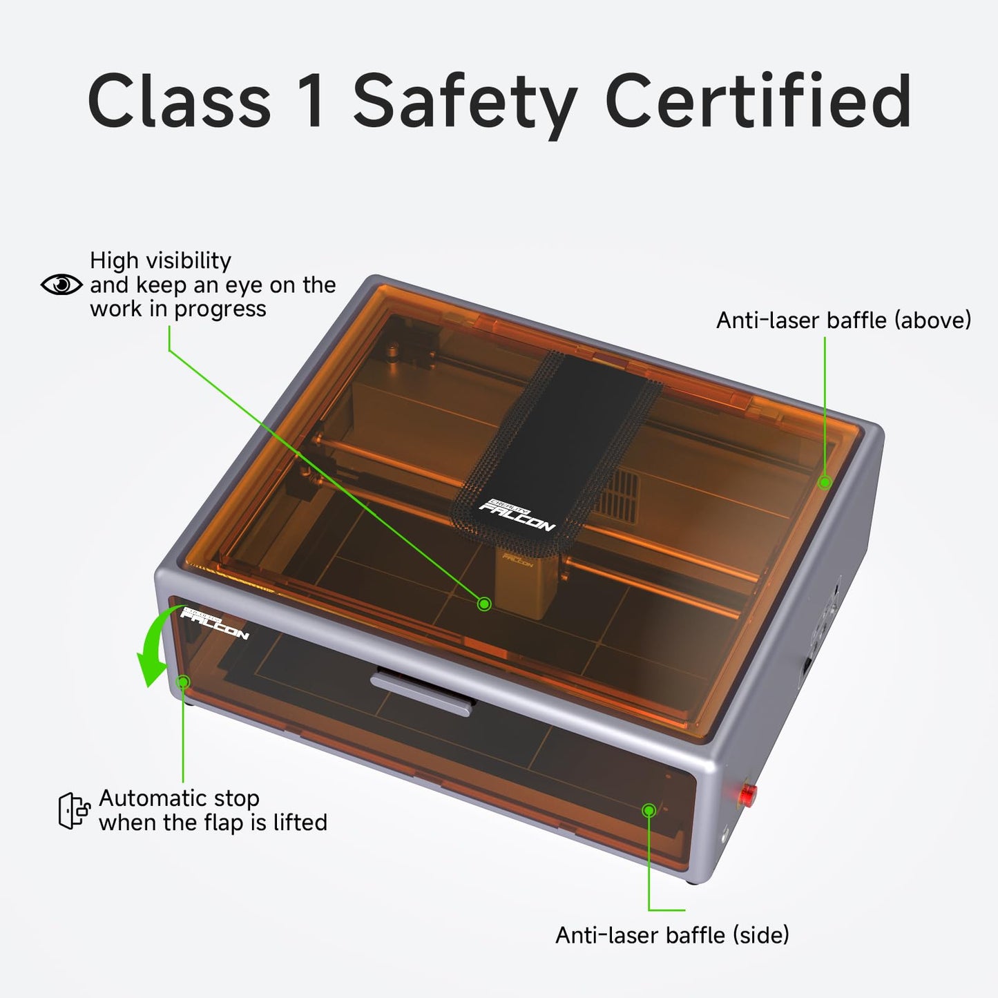Creality - Falcon A1 10W Enclosed Laser Engraver Machine