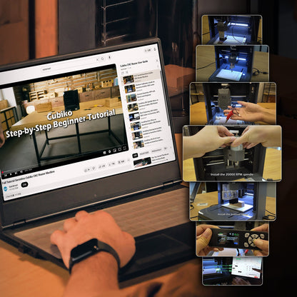 Genmitsu - Cubiko Smart Desktop CNC Router & Engraver