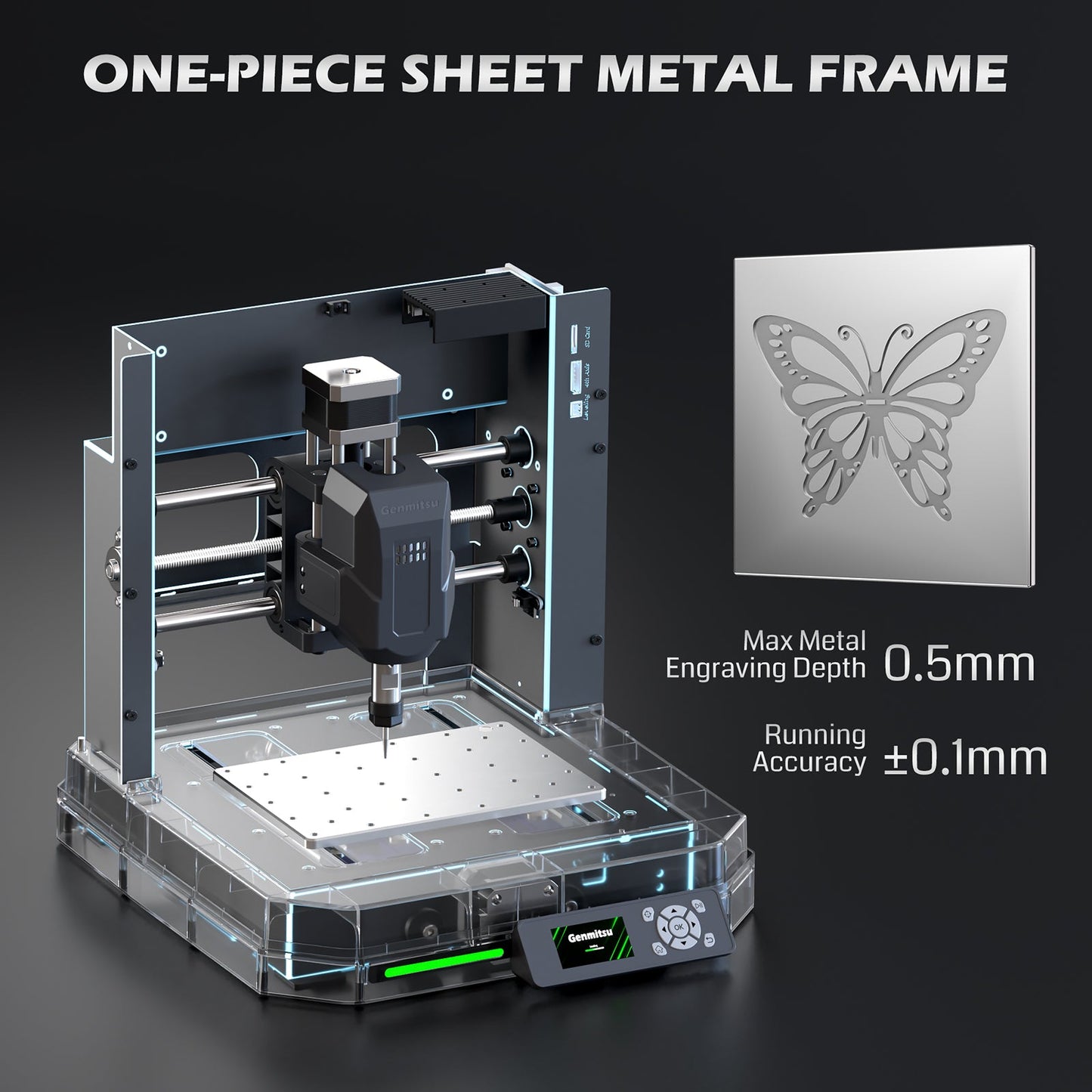 Genmitsu - Cubiko Smart Desktop CNC Router & Engraver