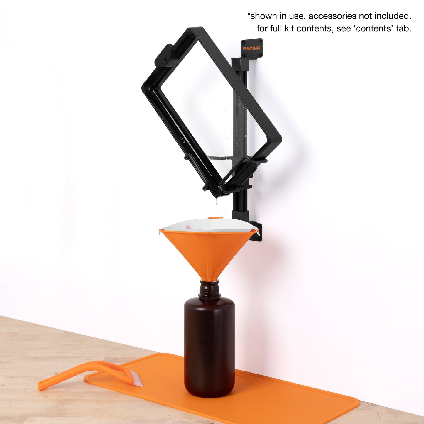 Wham Bam Systems - ULTIM8™ DRIP - Wall-Mounted Resin Vat Draining Station