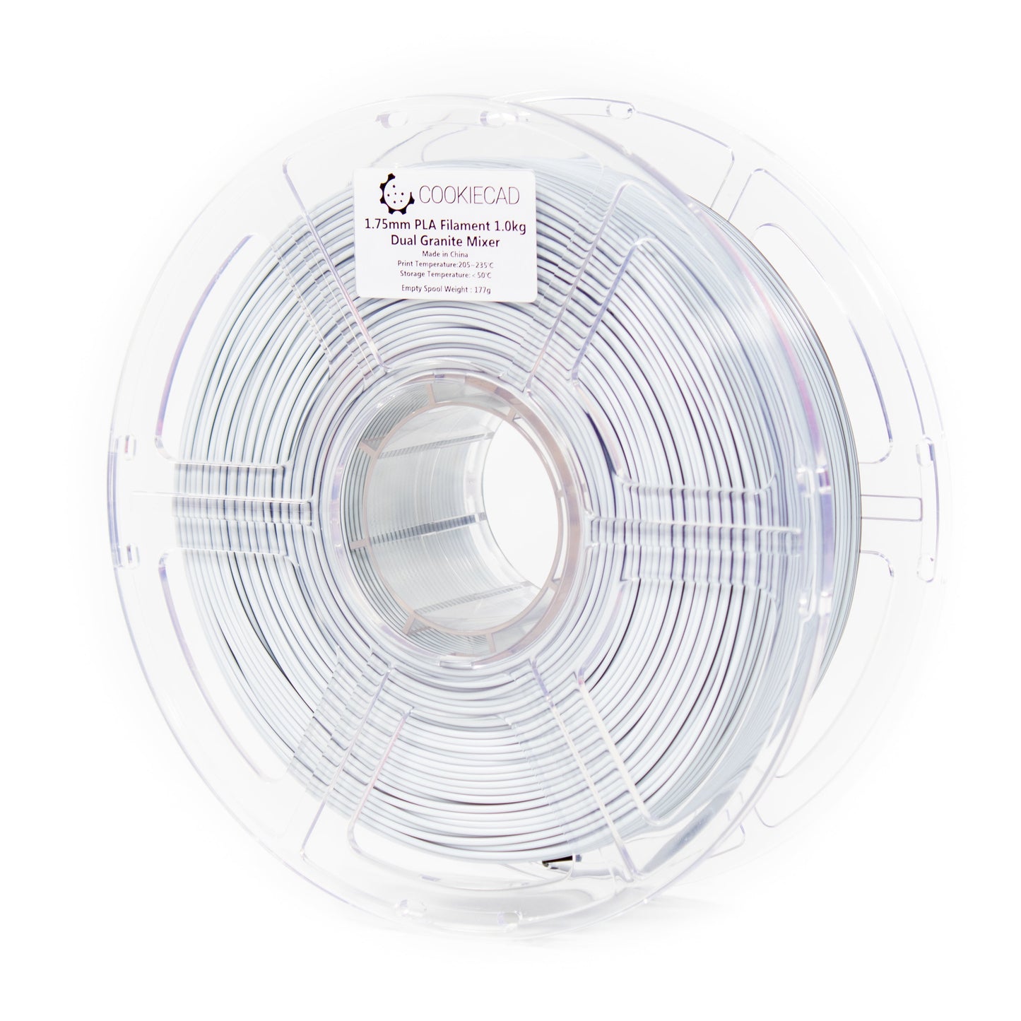 Cookiecad - Granite Mixer PLA Filament 1.75mm, 1kg