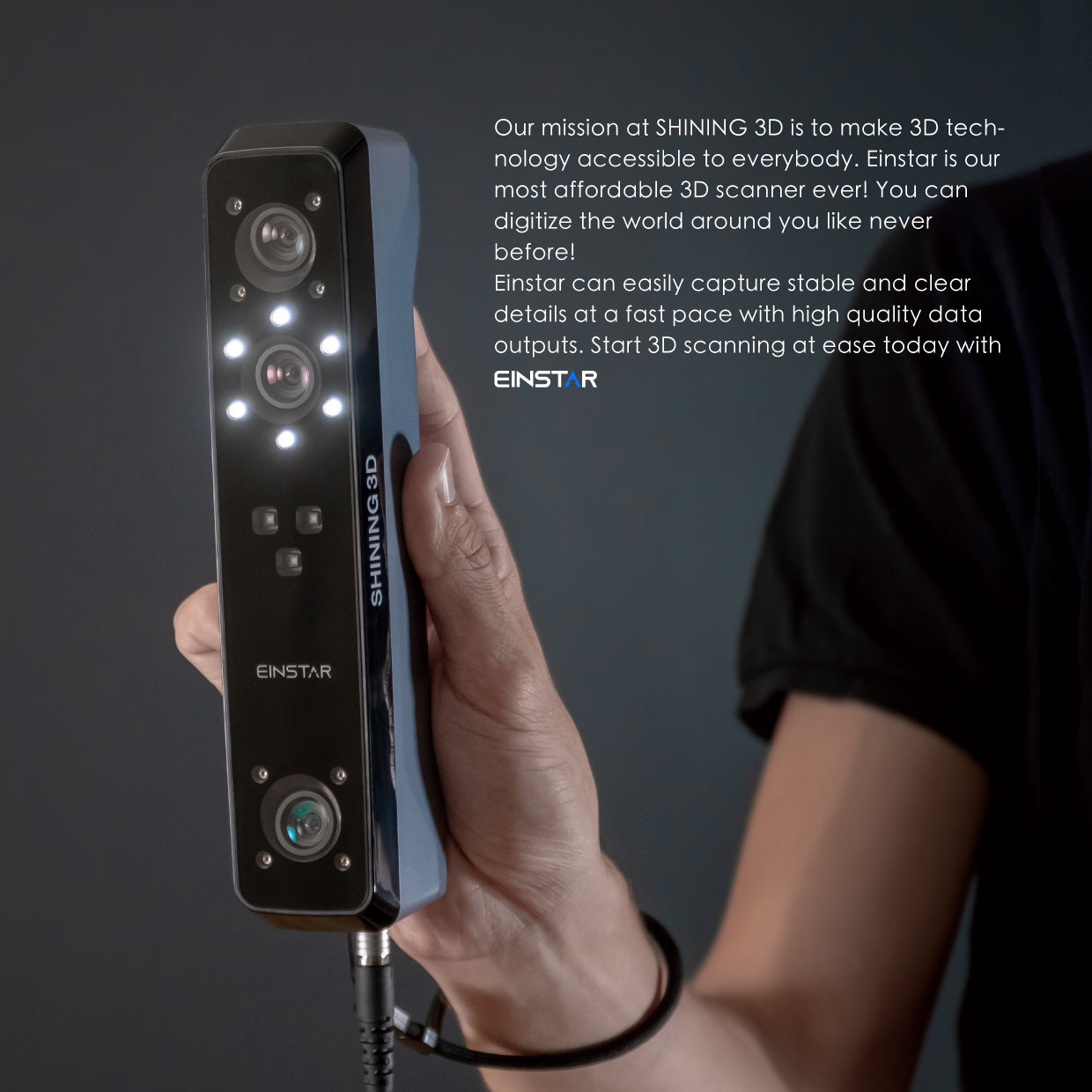 EINSTAR - Prosumer Portable 3D Scanner