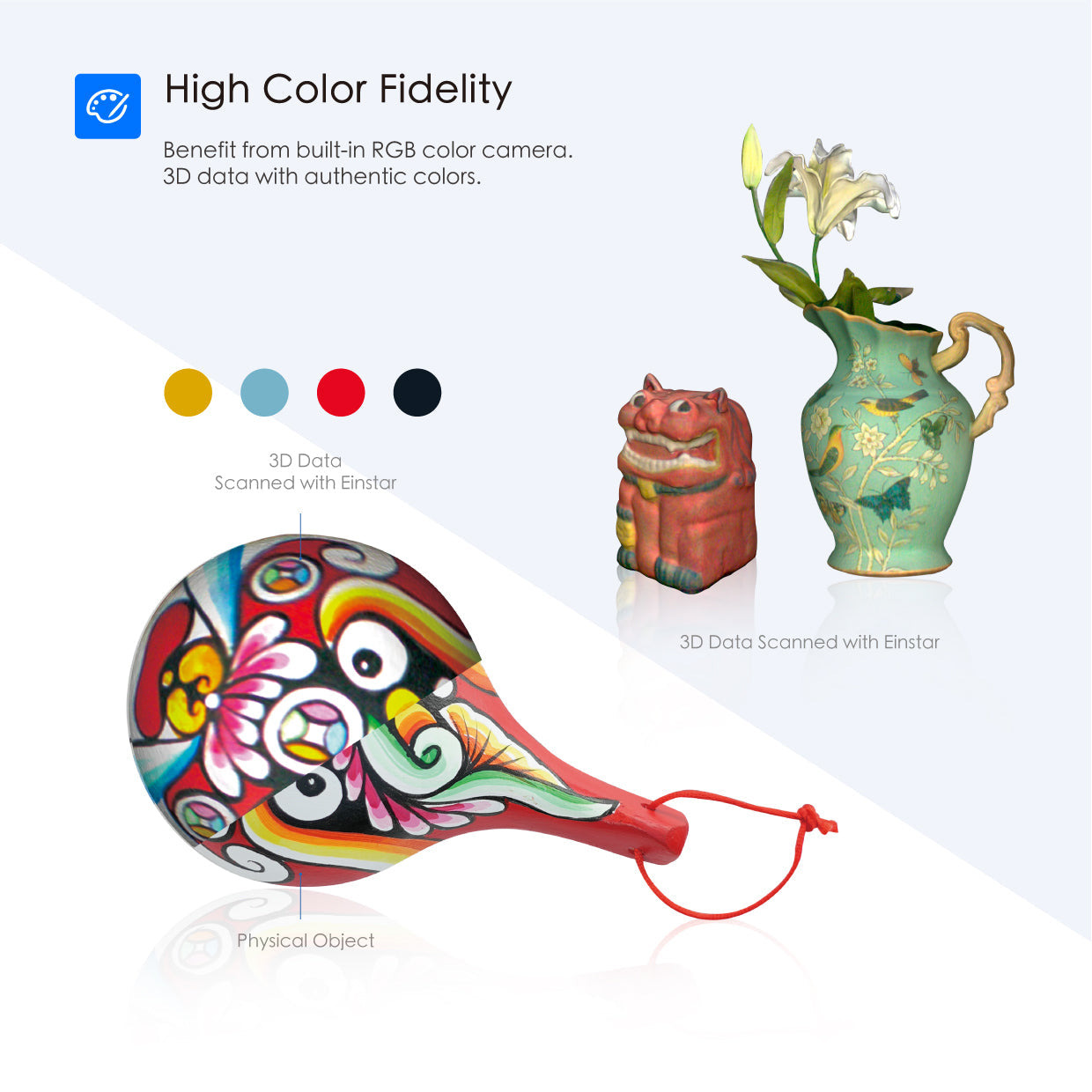 EINSTAR - Prosumer Portable 3D Scanner