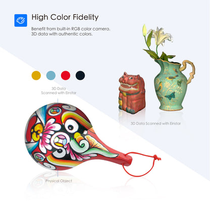 EINSTAR - Prosumer Portable 3D Scanner