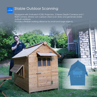EINSTAR - Prosumer Portable 3D Scanner