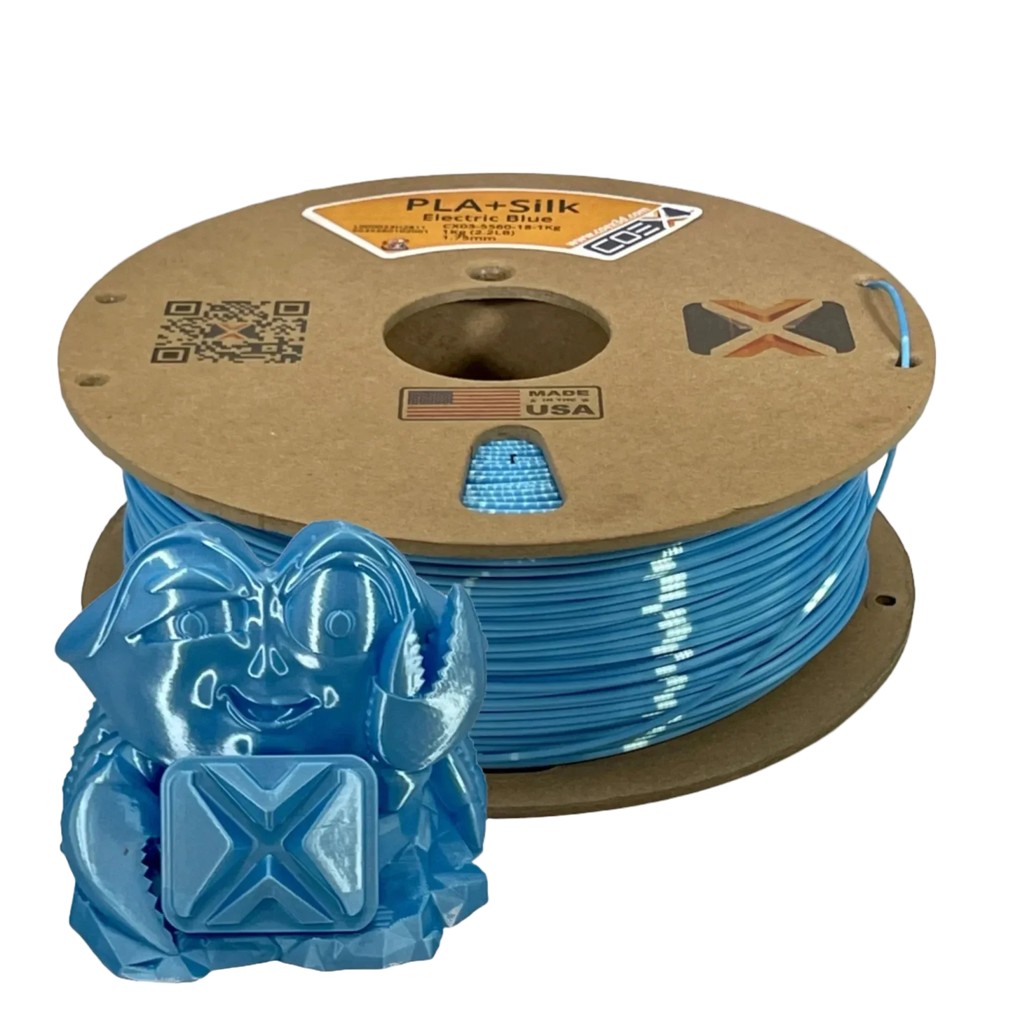 COEX 3D - Electric Blue PLA+ Silk