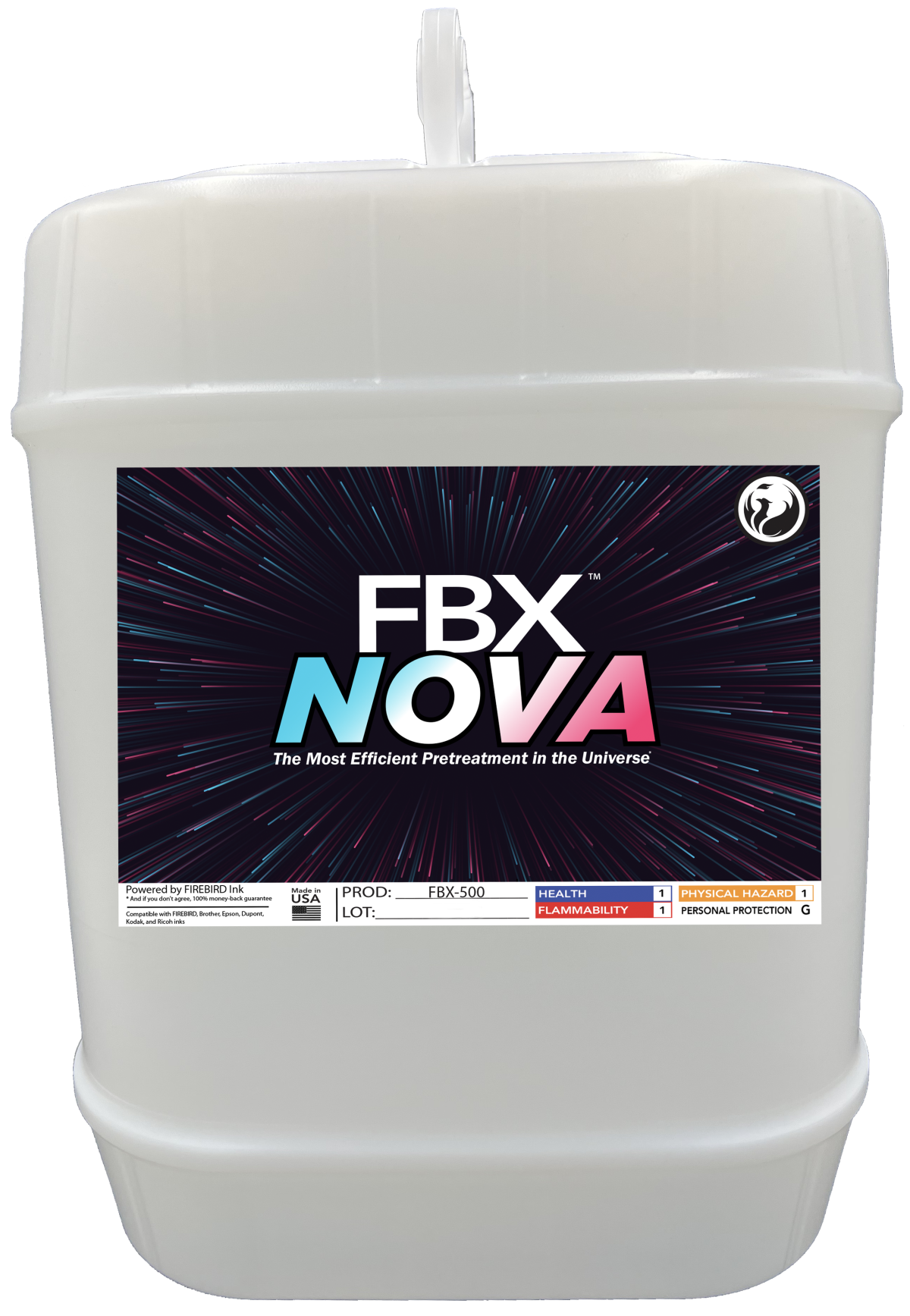 Firebird Ink - FBX-NOVA Universal DTG Pretreatment