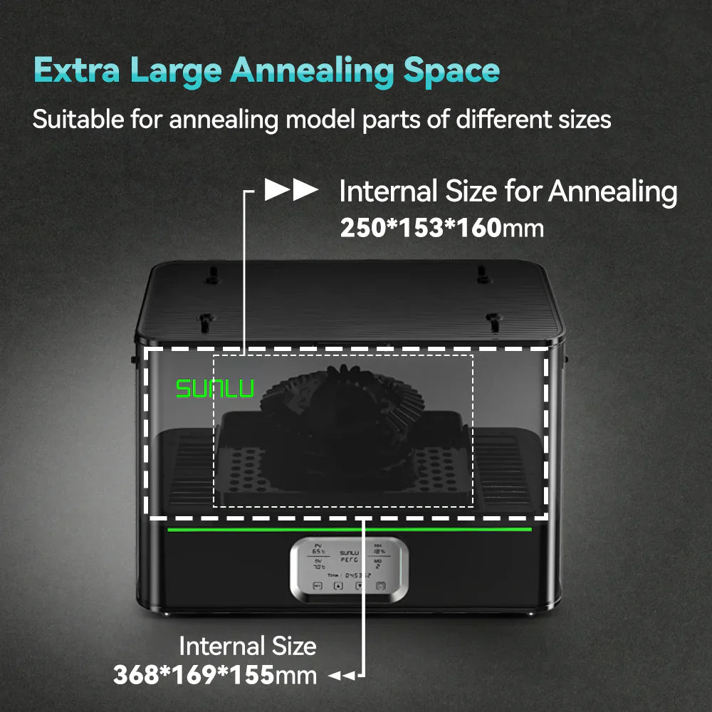 SunLu 2-in-1 3D Filament Dryer & Annealer Box Up to 110°C