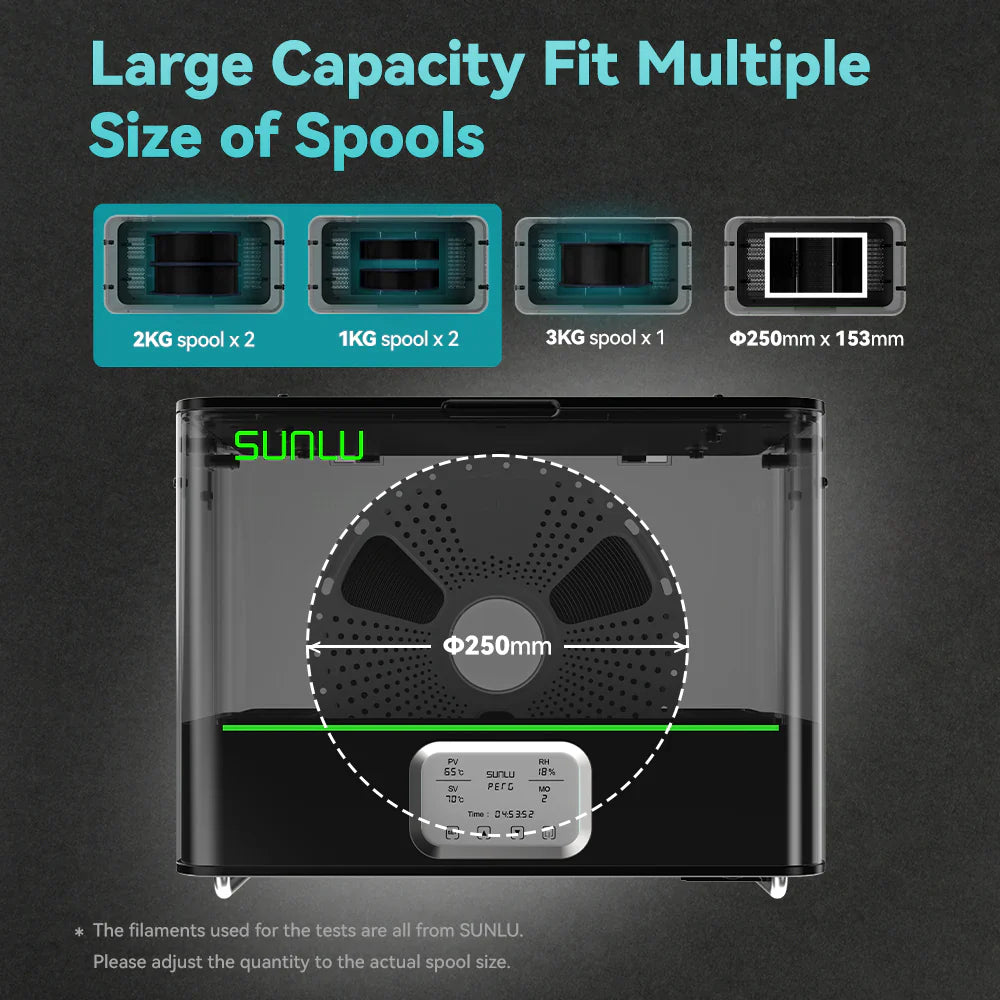 SunLu 2-in-1 3D Filament Dryer & Annealer Box Up to 110°C