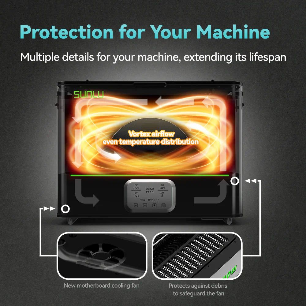 SunLu 2-in-1 3D Filament Dryer & Annealer Box Up to 110°C