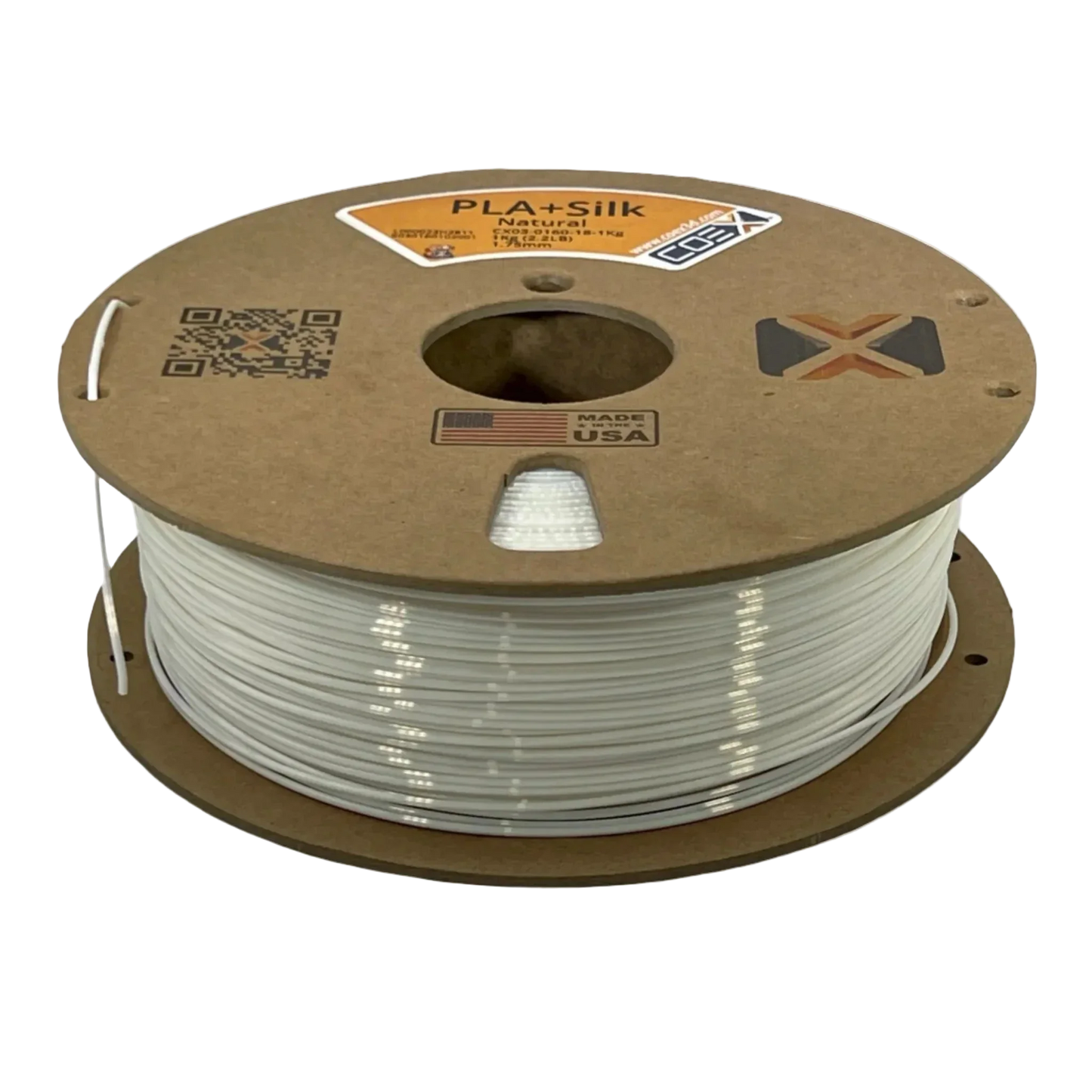 COEX 3D - Frost White PLA+Silk