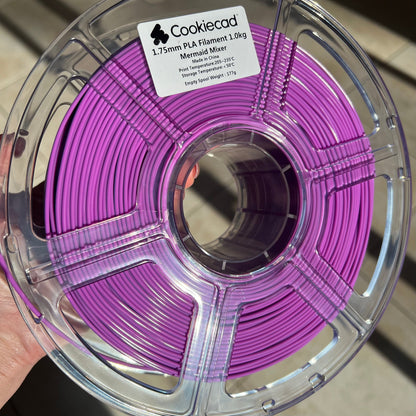 Cookiecad - Mermaid Mixer PLA Filament 1.75mm, 1kg