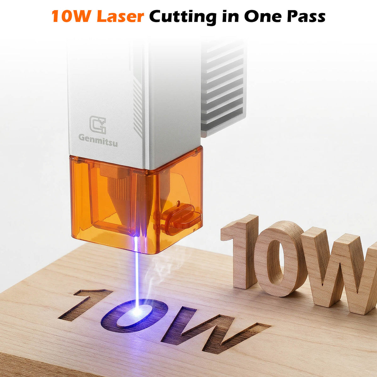 Genmitsu CFL10-40 10W FAC 435nm Laser Module for CNC Router Machines