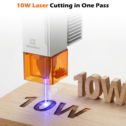 Genmitsu CFL10-40 10W FAC 435nm Laser Module for CNC Router Machines
