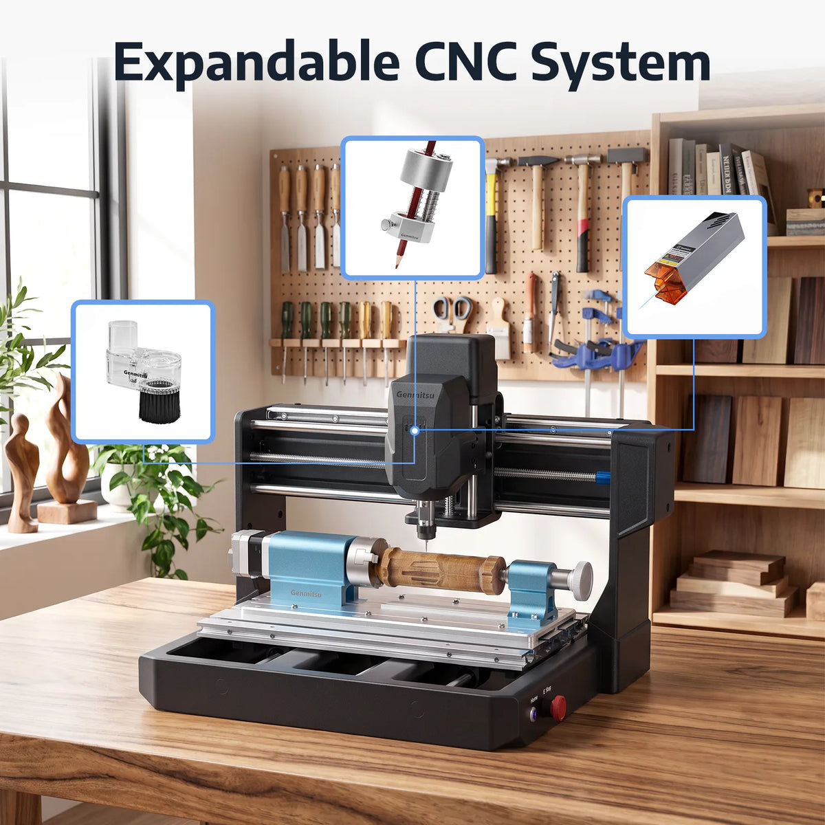 Genmitsu - 3018 REX CNC Router Machine - Pre-Assembled for Beginner & STEM