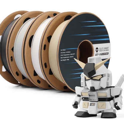 SainSmart - High-Speed Matte PLA Filament 4-Color Bundle 1.75mm 2KG