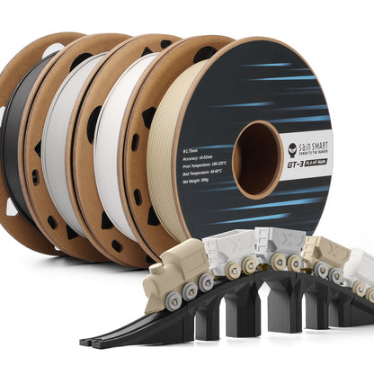SainSmart - High-Speed Matte PLA Filament 4-Color Bundle 1.75mm 2KG