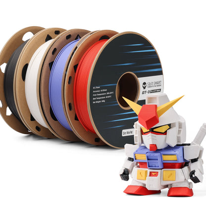 SainSmart - High-Speed Matte PLA Filament 4-Color Bundle 1.75mm 2KG