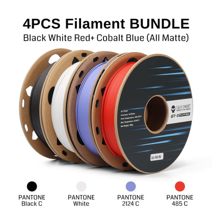 SainSmart - High-Speed Matte PLA Filament 4-Color Bundle 1.75mm 2KG