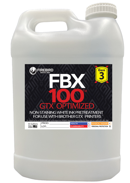 Firebird Ink - FBX-100 Gen3 GTX Optimized DTG Pretreatment