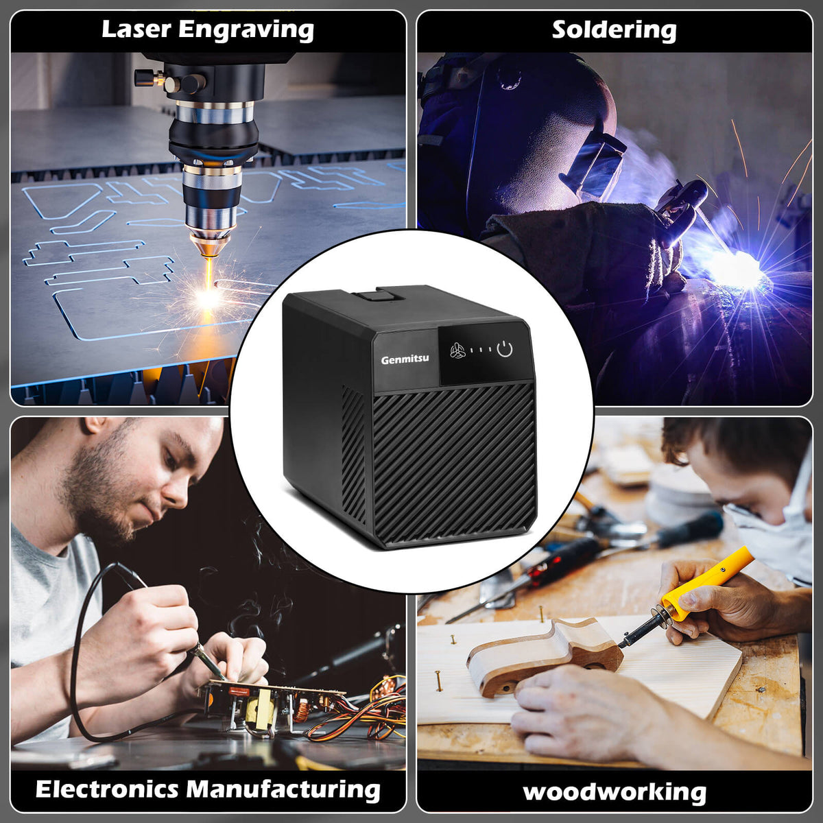 Genmitsu - MD2 Smoke Purifier for Kiosk & Kortek Laser Engraver