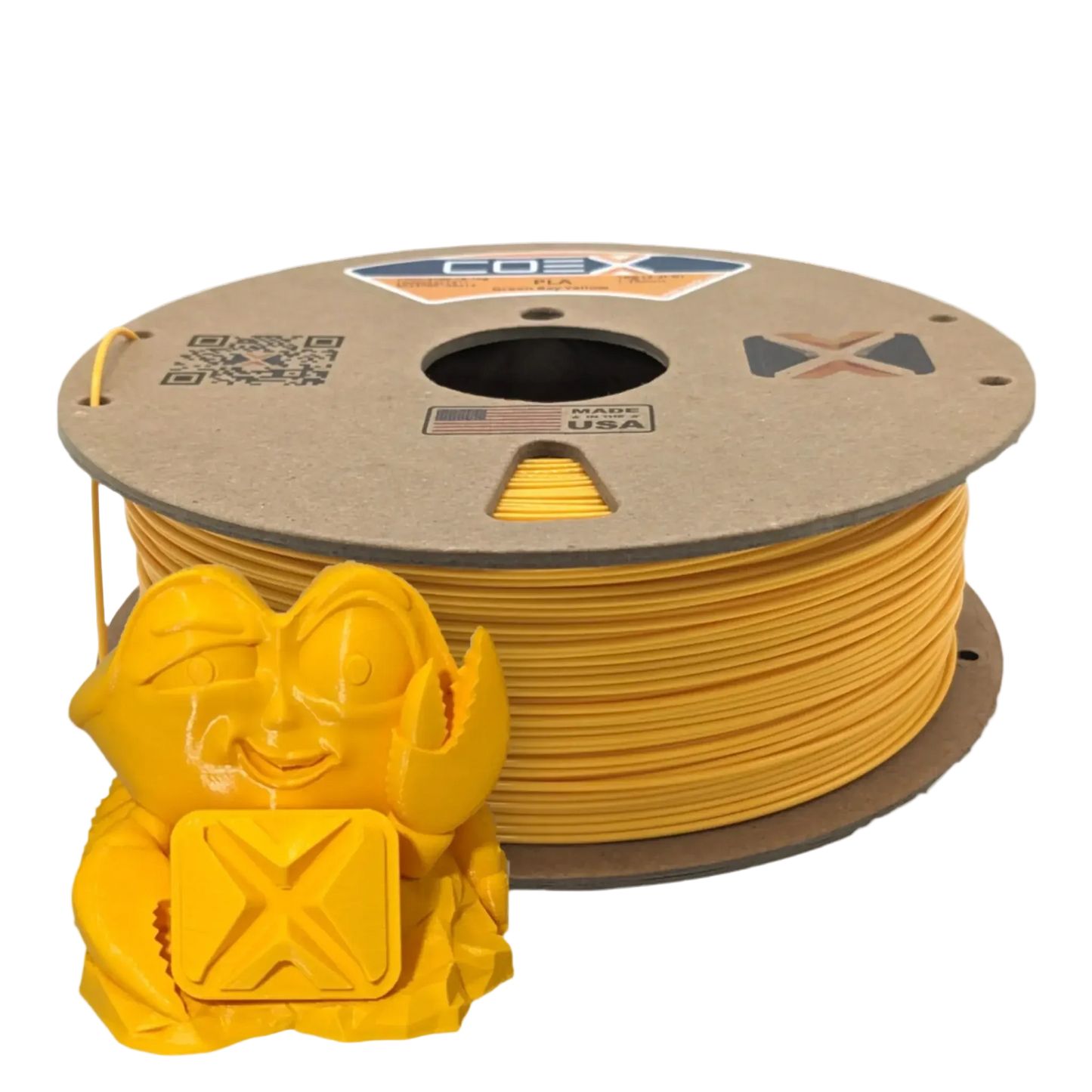 COEX 3D - Green Bay Yellow PLA Prime Filament