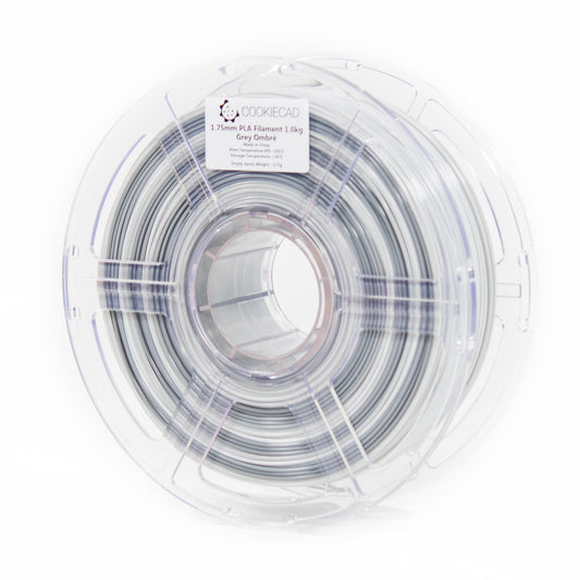 Cookiecad - Gray Ombré PLA Filament 1.75mm, 1kg
