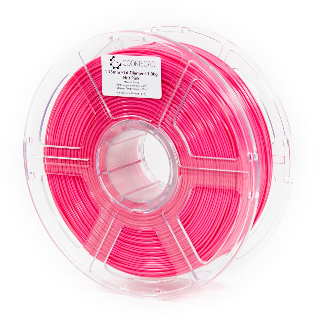 Cookiecad - Hot Pink PLA Filament (1.75mm, 1kg)
