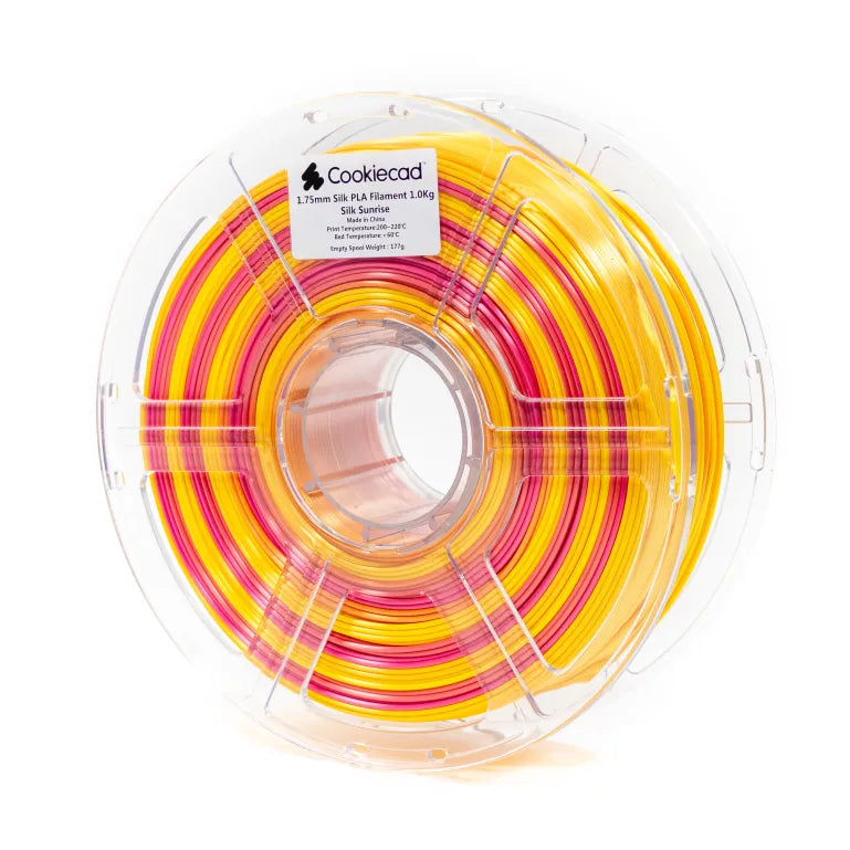 Cookiecad - SILK Sunrise PLA Filament 1.75mm, 1kg