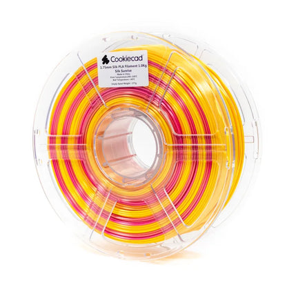 Cookiecad - SILK Sunrise PLA Filament 1.75mm, 1kg