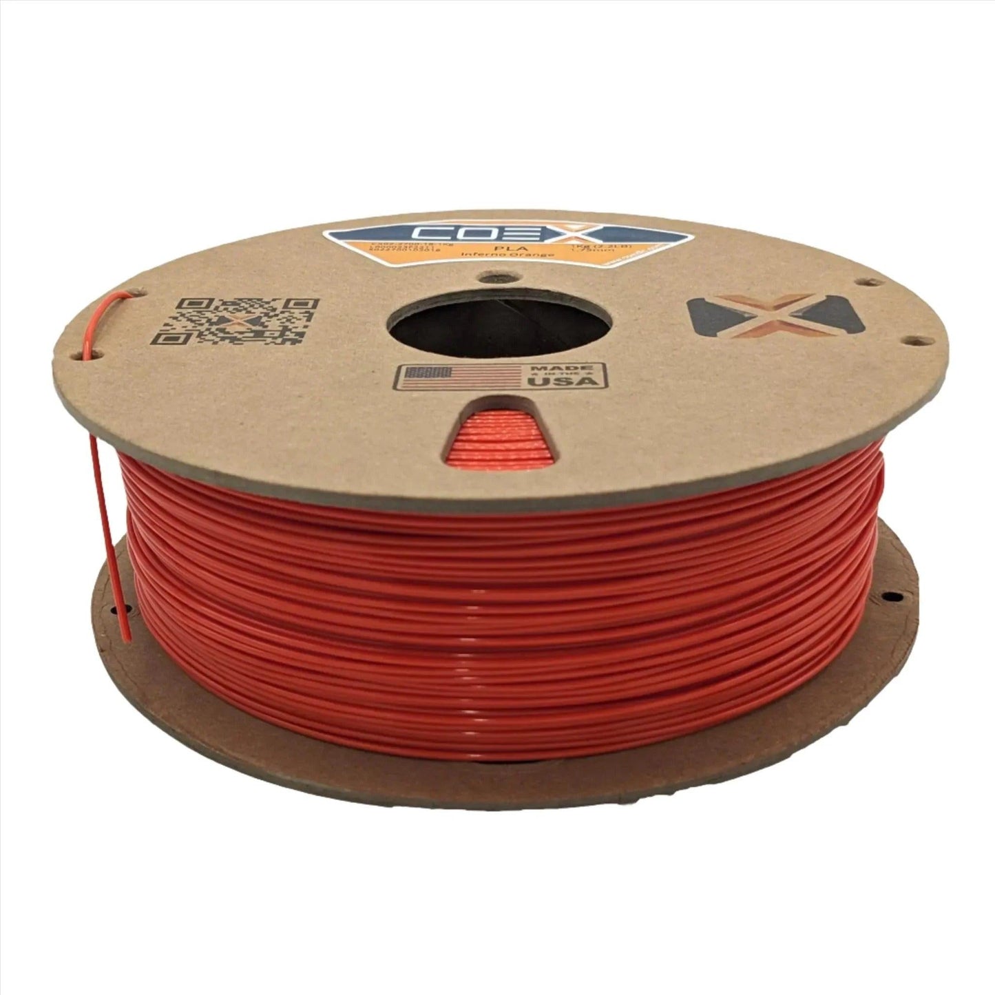 COEX 3D - Inferno Orange PLA Filament