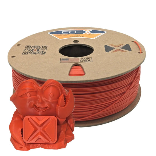 Coex - Inferno Orange ABS+ Filament
