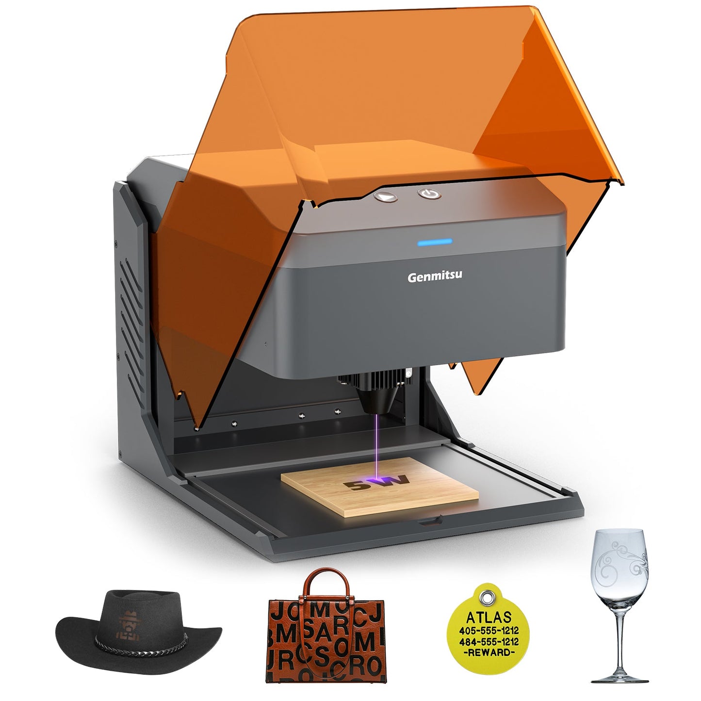 Genmitsu - Kiosk Portable Desktop Laser Engraver & Cutter