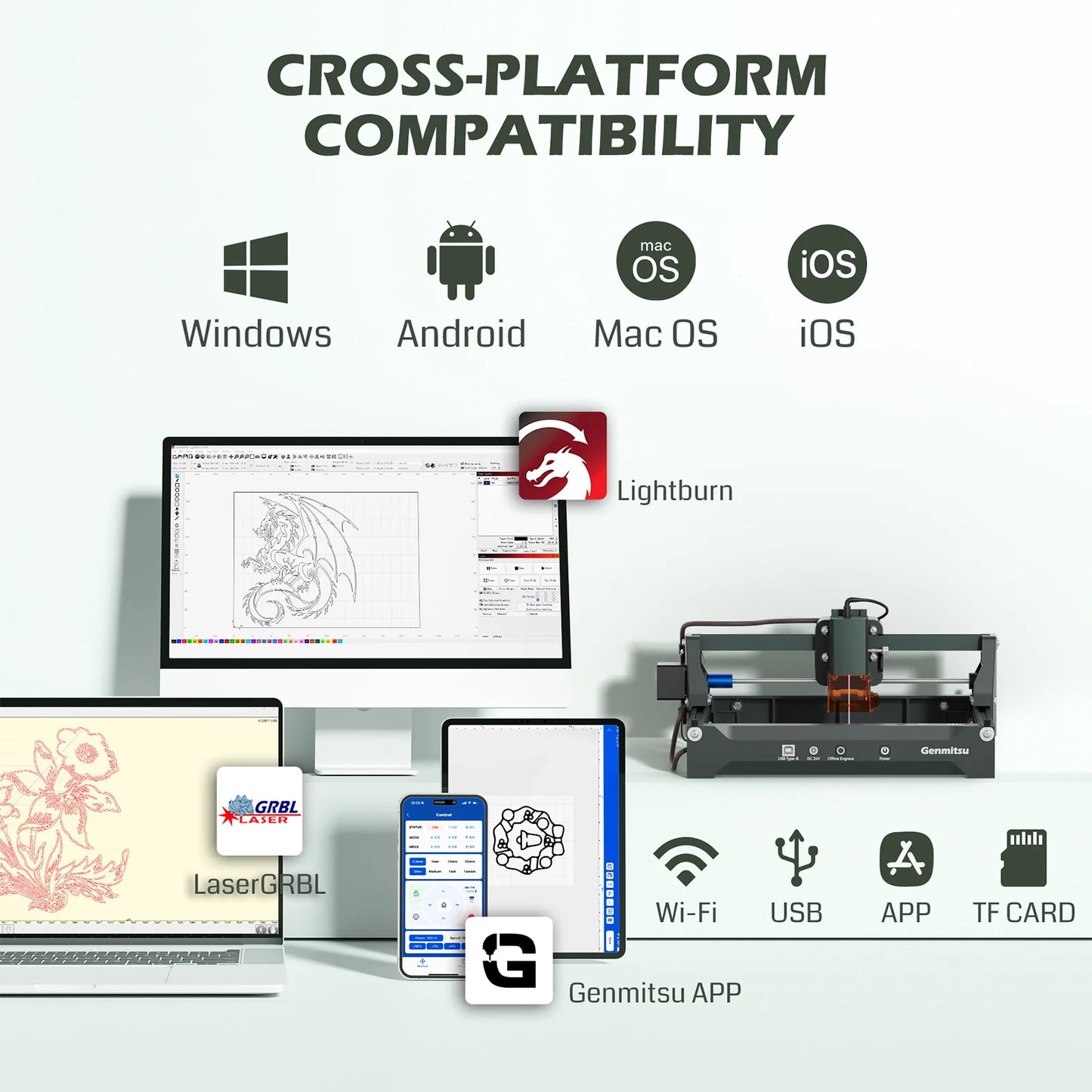 Genmitsu - Kortek Portable Desktop Laser Engraver