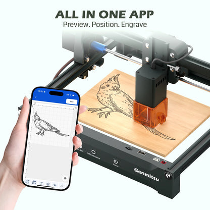 Genmitsu - Kortek Portable Desktop Laser Engraver