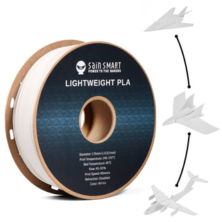 SainSmart - LightWeight PLA Filament - 1.75mm 1KG for RC Planes & Drones