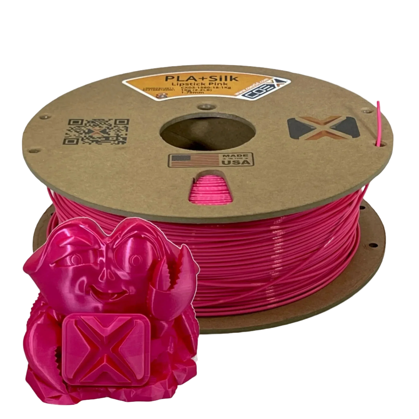 COEX 3D - Lipstick Pink PLA+Silk