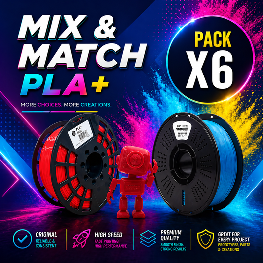 6kg - Mix & Match PLA+ Pack | Build Your own Box | 34.5% OFF